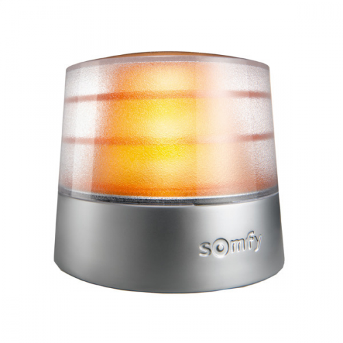 SOMFY POMARAŃCZOWA LAMPA OSTRZEGAWCZA 230V Z PRZERYWACZEM, DO ELIXO 230, IXENGO 230 I STEROWNIKA AXROLL