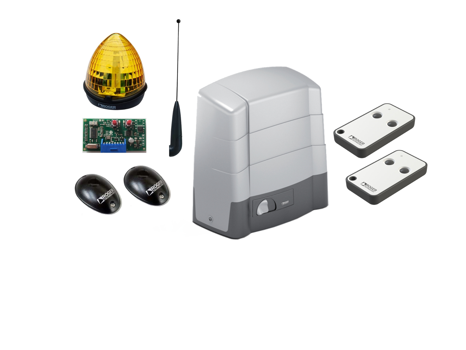 ROGER TECHNOLOGY Zestaw FULL G30/2204 do bram przesuwnych do 2200