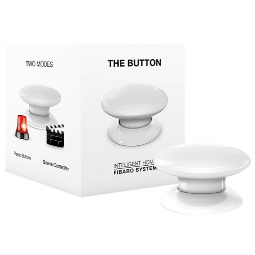 FIBARO The Button Manualny Włącznik/Wyłącznik Urządzeń w Systemie FIBARO